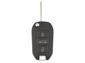 Cheie cu telecomanda pentru Peugeot Citroen cu 3 butoane (portbagaj), 433mhz