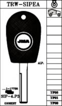 Cheie pentru Alfa Romeo cu loc pentru cip de TOPKEY.ro Cheie pentru Alfa Romeo cu loc pentru cip de TOPKEY.ro