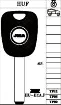 Cheie pentru Citroen, Lancia, Peugeot, loc pentru cip de TOPKEY.ro