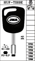 Ford spații cheie cu loc pentru cip de TOPKEY.ro