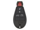Cheie Keyless Go Smart pentru Chrysler Jeep Dodge Fobik cu 4 butoane + panica, 433 MHz